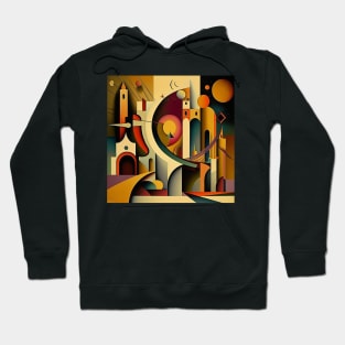 Tangier - Abstract Art Style Hoodie